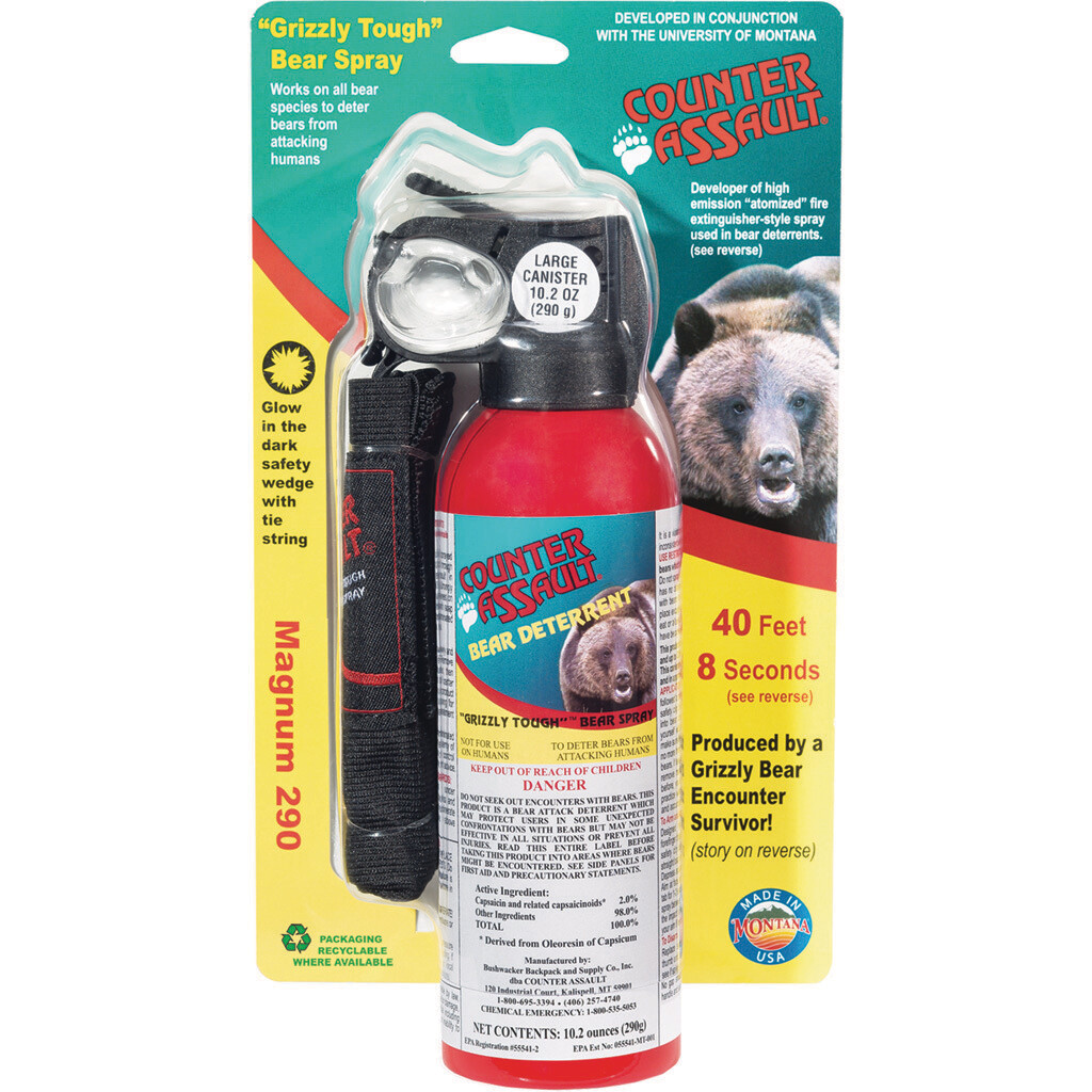Counter Assault Bear Deterrent W/holster 10.2 Oz.