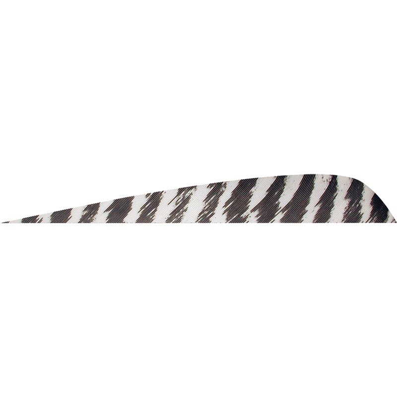 Gateway Parabolic Feathers Barred White 4 In. Lw 50 Pk.