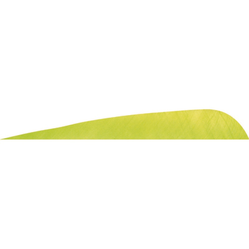 Gateway Parabolic Feathers Lemon Lime 4 In. Lw 50 Pk.