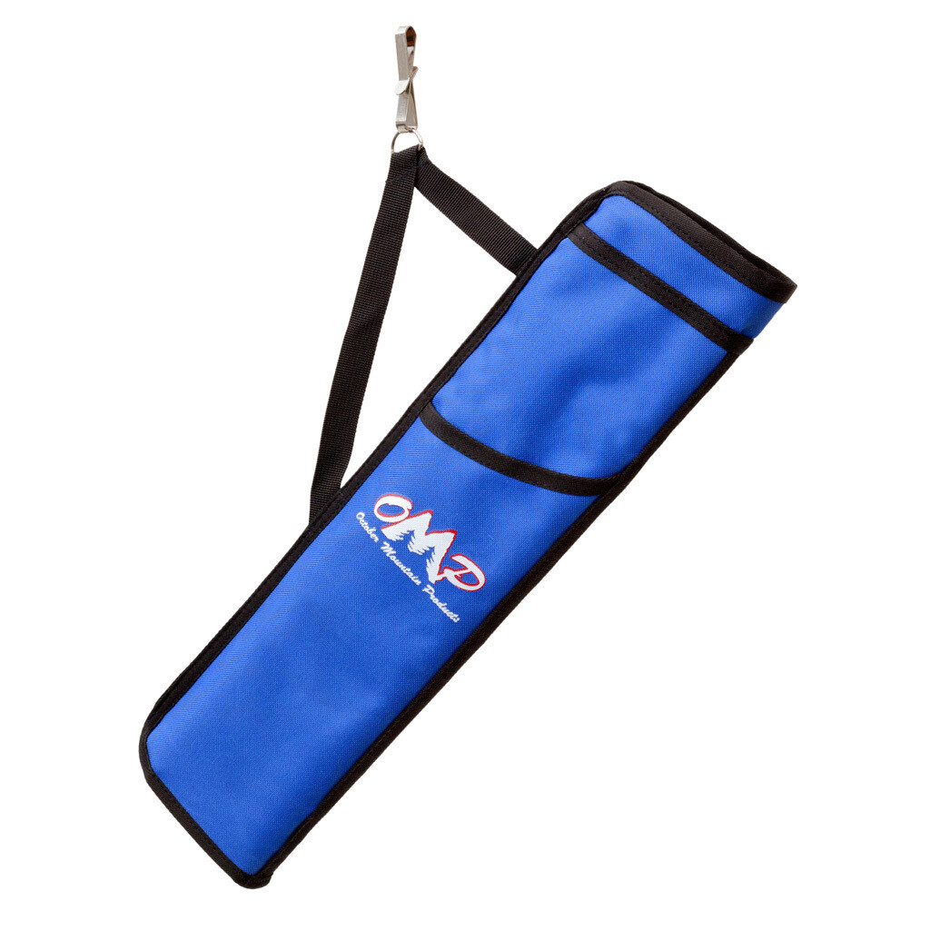 October Mountain Hip Quiver 3-tube Blue Rh/lh