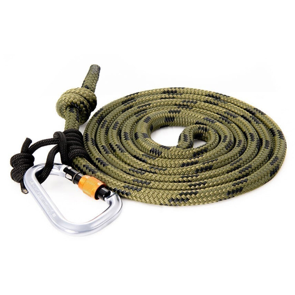Tethrd Linemans Belt Kit 11mm Rope W/ 2 Carabiners Tethrd Linemans Belt Kit 11mm Rope W/ 2 Carabiners