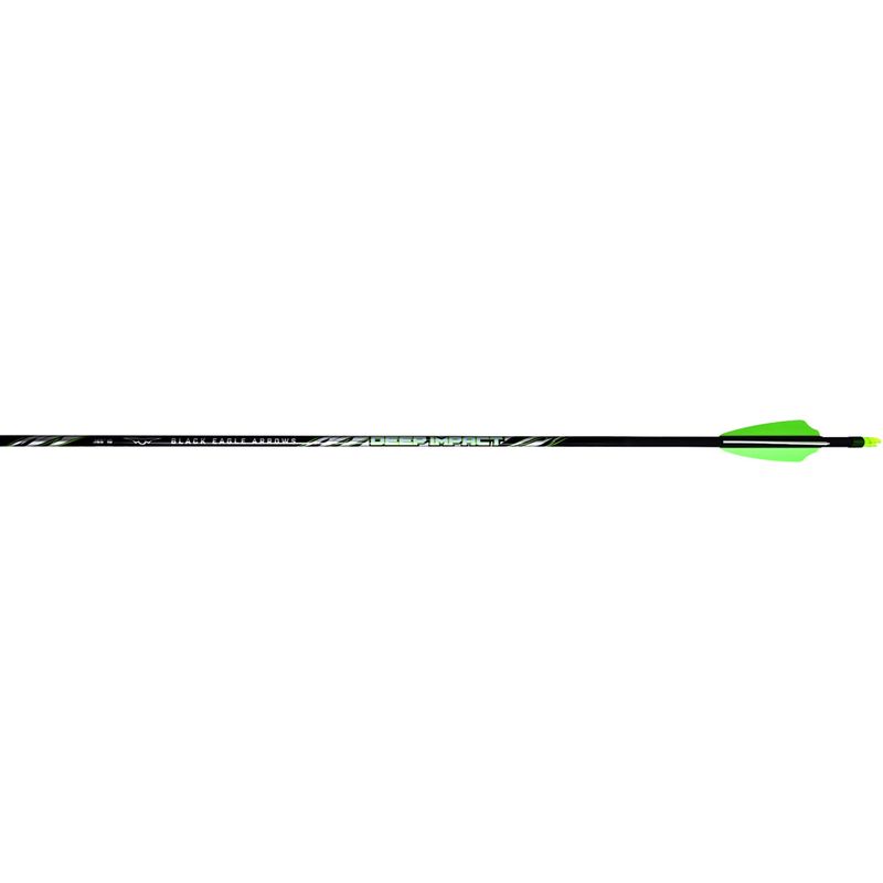Black Eagle Deep Impact Arrows .001 300 2.5 In. Shield Cut 6 Pk.