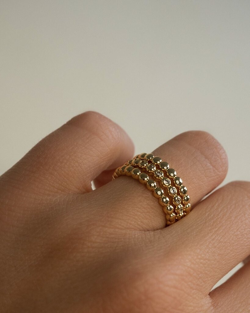 Gold Ring Set