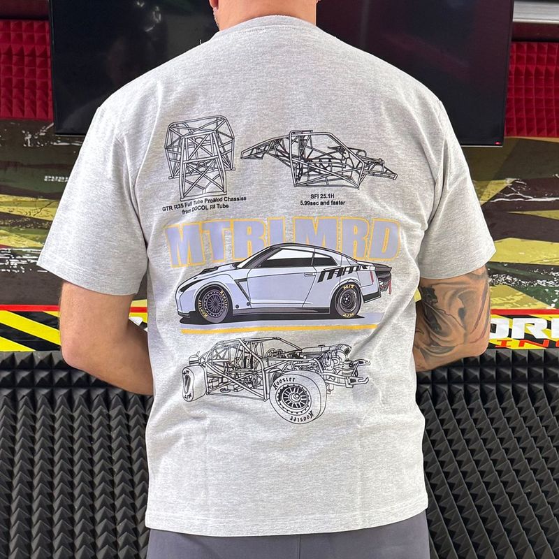 MMR MMR "Chassis GTR" T-Shirt Grau