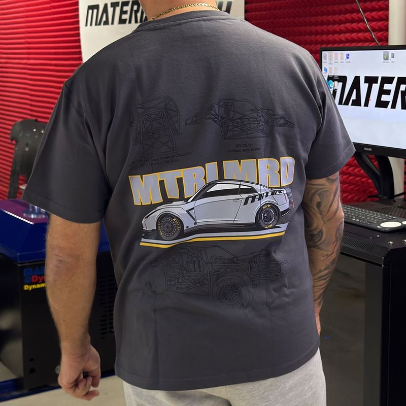 MMR MMR "Chassis GTR" T-Shirt Anthrazit