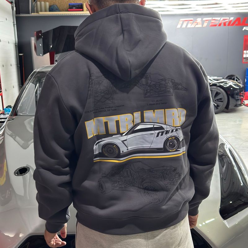 MMR MMR "Chassis GTR" Hoodie Anthrazit
