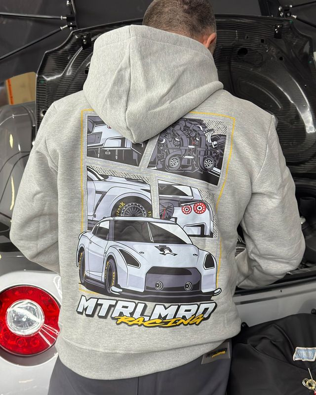 MMR MMR "Comic GTR" Hoodie Grau