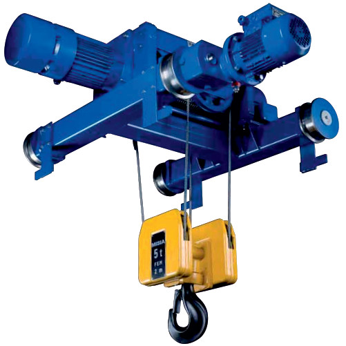 16,000KG HOIST ON 4 WHEEL CRAB UNIT 16,000KG HOIST ON 4 WHEEL CRAB UNIT