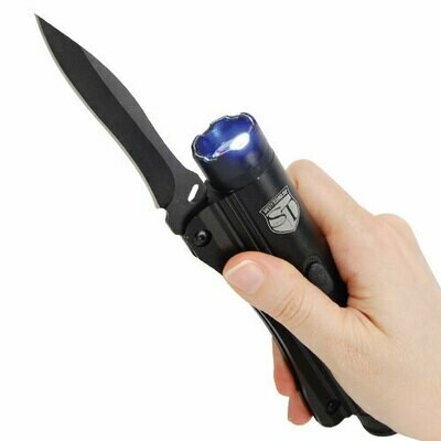 Stun Knife and Flashlight