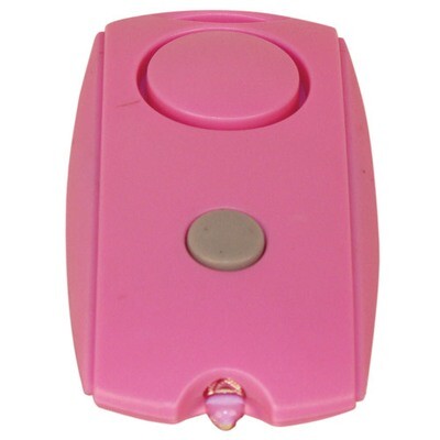 Mini Personal Alarm with LED flashlight and Belt Clip