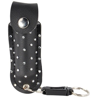 WILDFIRE 1.4% MC ½ OZ WITH RHINESTONE LEATHERETTE HOLSTER AND QUICK RELEASE KEYCHAIN