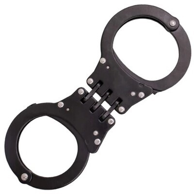 Hinged Solid Steel Handcuffs