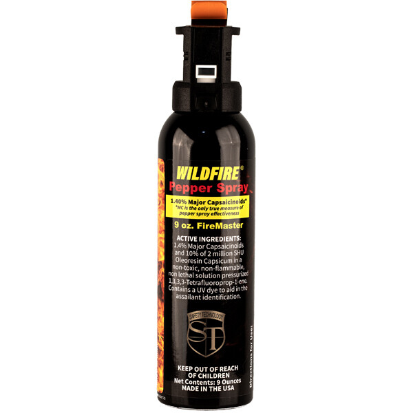 WildFire 1.4%MC 9oz pepper spray fire master