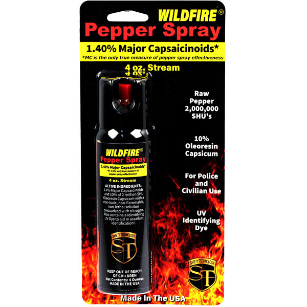 WildFire pepper spray stream