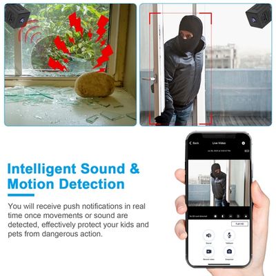 Camera for Pet/Baby Monitor Compact Wireless Camera w/Motion Detection Night Vision