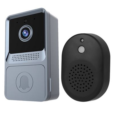 Smart Wireless Chime WiFi Doorbell Security 2 Way Intercom Visual Bell Chime Night Vision Camera Door BelL