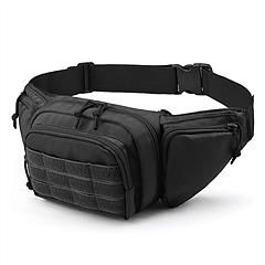 Polar Tactical Fanny Pack For Men and Women Concealed Carry Bag Military Waist Bag Traveling Waist Pouch with Adjustable Strap Quick Release