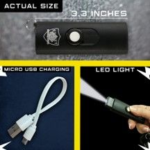 USB Secure Keychain Stun Gun