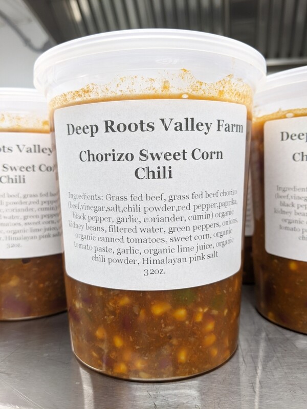 Chorizo & Sweet Corn Chili (GF)
