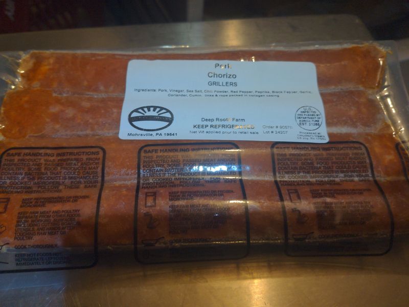 Pork Chorizo Grillers Sausage (.85-1lb)