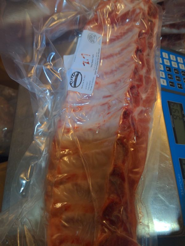 Baby back ribs(3.1-3.5lbs)
