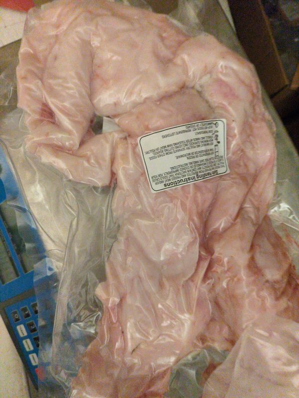 Leaf Lard - to render 1.8-2.5lbs