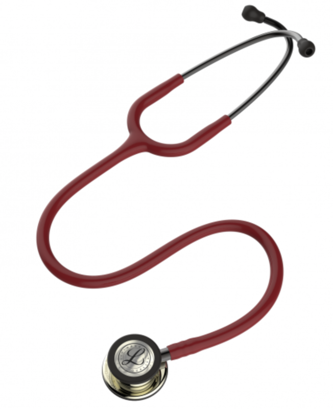 Littmann Classic III Stethoscope: Champagne &amp; Burgundy