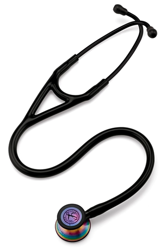 Littmann Cardiology IV Stethoscope: Black &amp; Rainbow