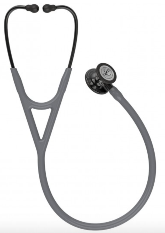 Littmann Cardiology IV Stethoscope: Polished Smoke &amp; Gray - Smoke Stem