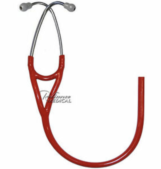 Stethoscope Tubing Fits Littmann Cardiology Range, Colour: Red