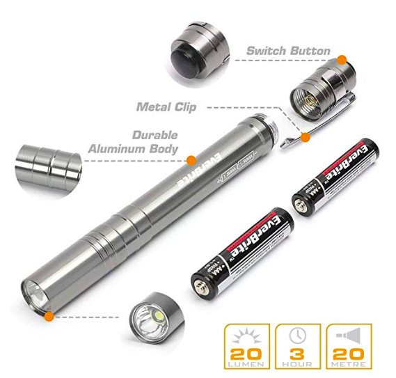 EverBrite Pen Light Torch