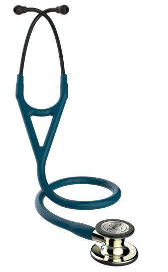 Littmann Cardiology IV Stethoscope: Champagne &amp; Caribbean Blue