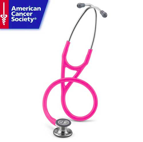 Littmann Cardiology IV Stethoscope: Rose Pink Breast Cancer Edition