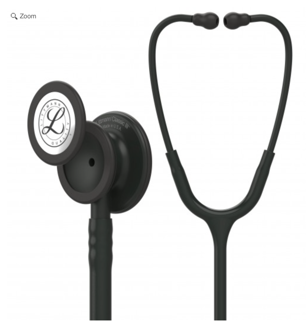 Littmann Classic III  Stethoscope: All Black