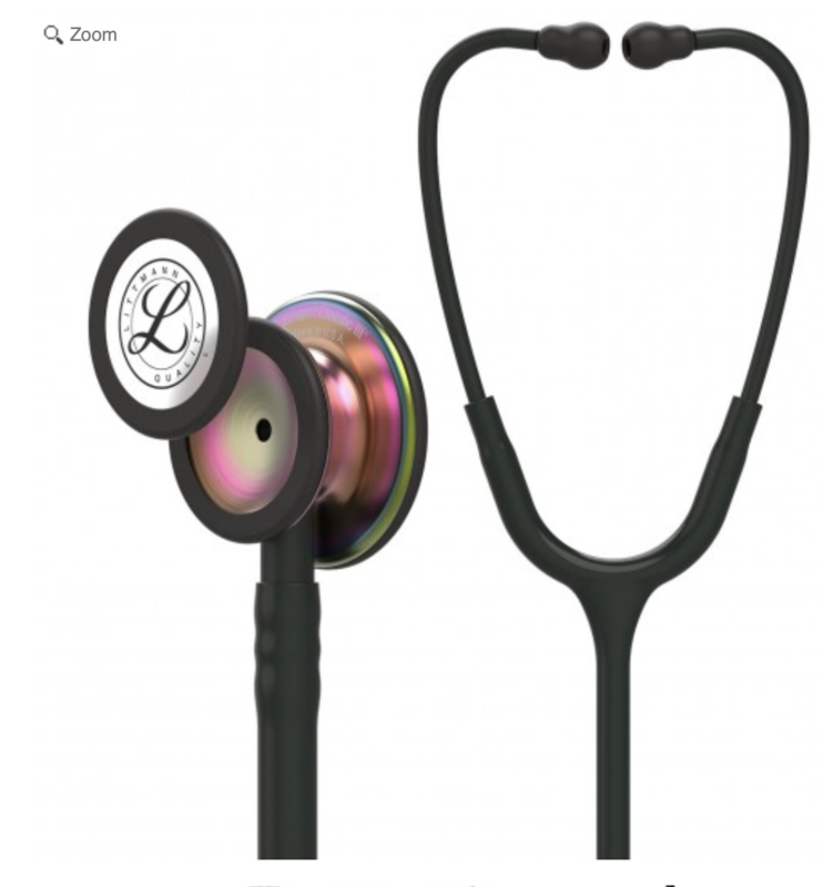Littmann Classic III Stethoscope:Rainbow and Black Littmann Classic III Stethoscope:Rainbow and Black
