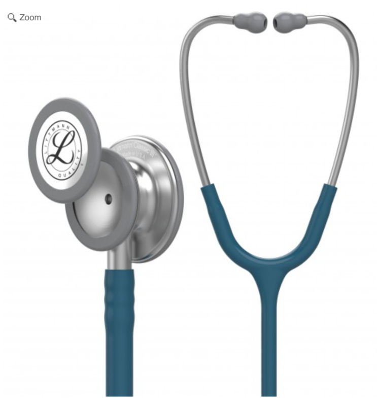 Littmann Classic III Stethoscope:Caribbean Blue