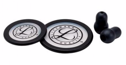 3M Littmann Stethoscope Spare Parts Kit - Classic III/Cardiology IV (BLACK)