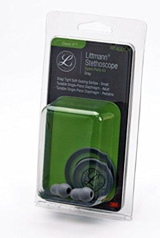 3M Littmann Stethoscope Spare Parts Kit - Classic III/Cardiology IV (GREY)