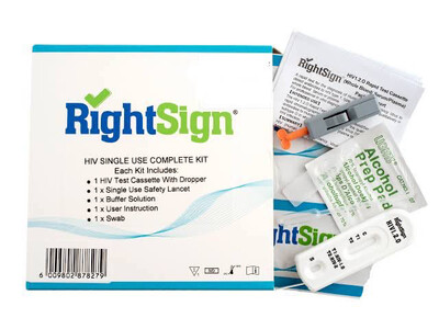 Right Sign HIV 1/2 Test Kit (Bulk Discounts)