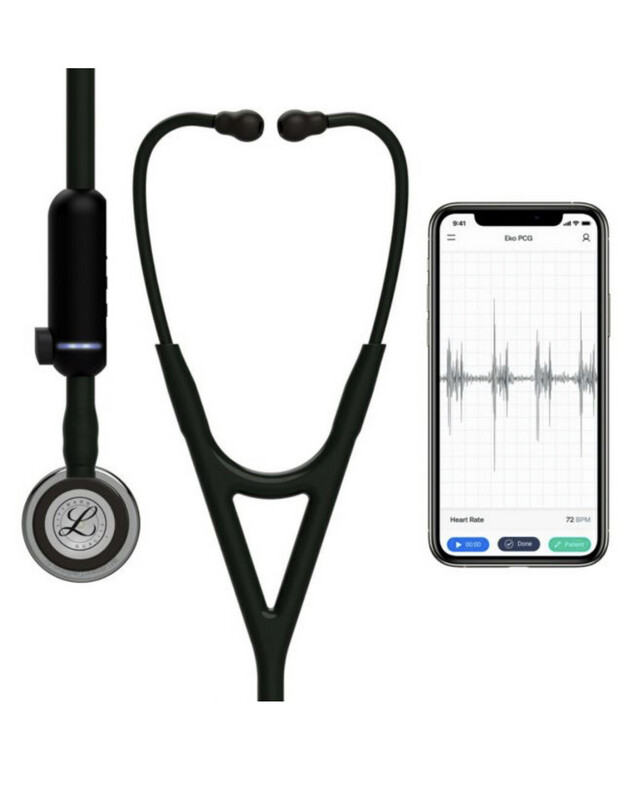 Littmann CORE Digital Stethoscope - 8890 Mirror Chestpiece &amp; Black