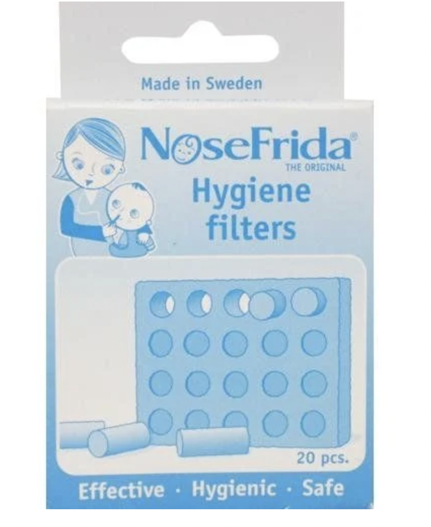 NoseFrida The Snotsucker Baby Nasal Aspirator Hygiene Filters, 20 Filters