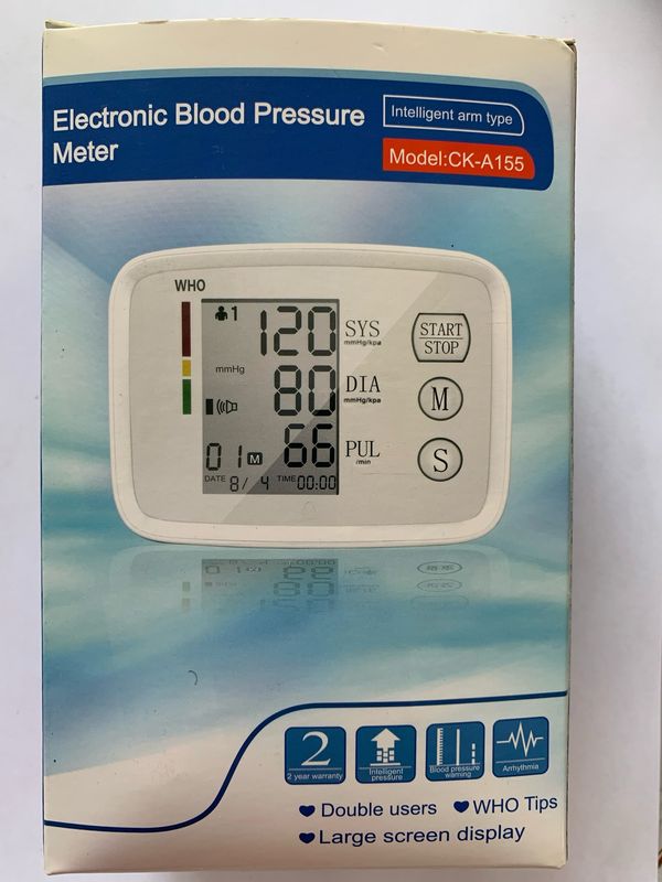 Electronic Blood Pressure Meter : Intelligent Arm Types Model CK-A155