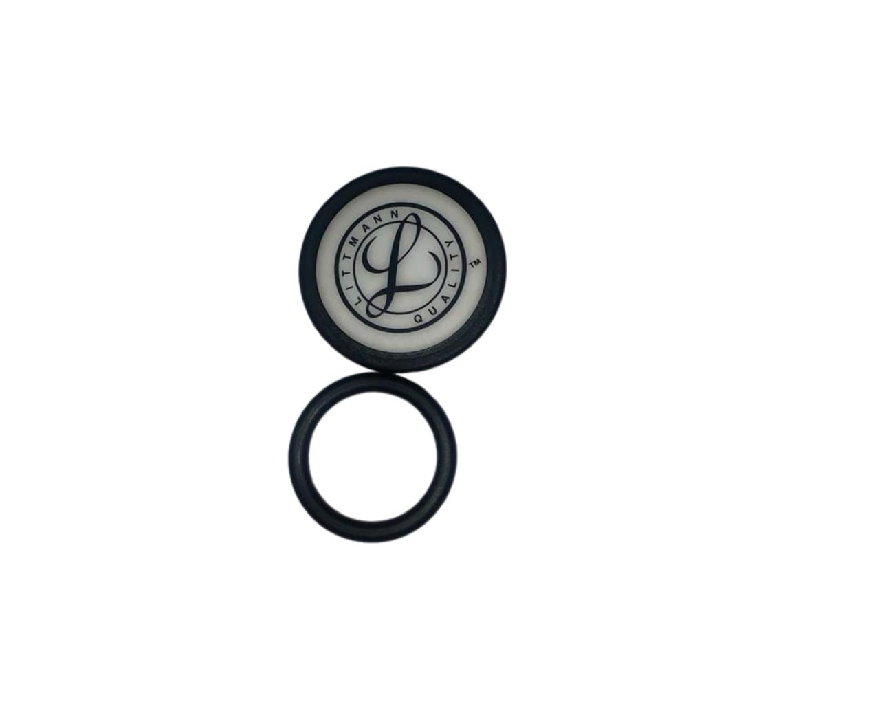 Littmann Stethoscope Spare Parts Kit - Classic/ Cardiology IV Adult Diaphragm ( Black)