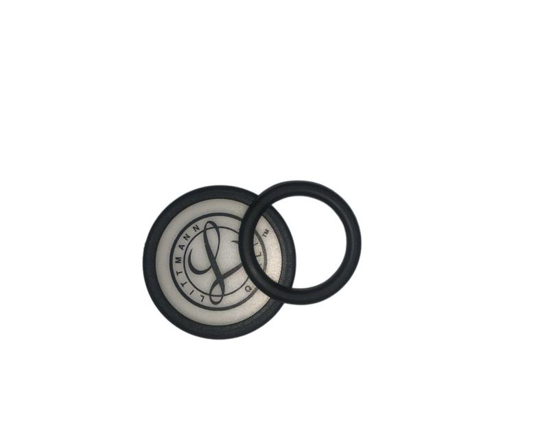 Littmann Stethoscope Spare Parts Kit - Classic/ Cardiology IV Adult Diaphragm ( Black)