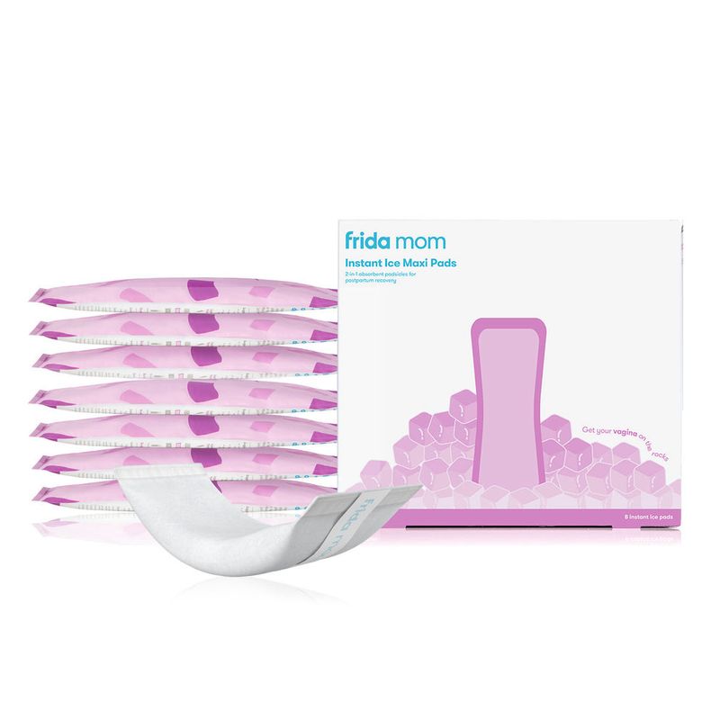 Frida Mom 2-in-1 Postpartum Pads, Instant Cold Therapy Packs and Maternity Pad in One