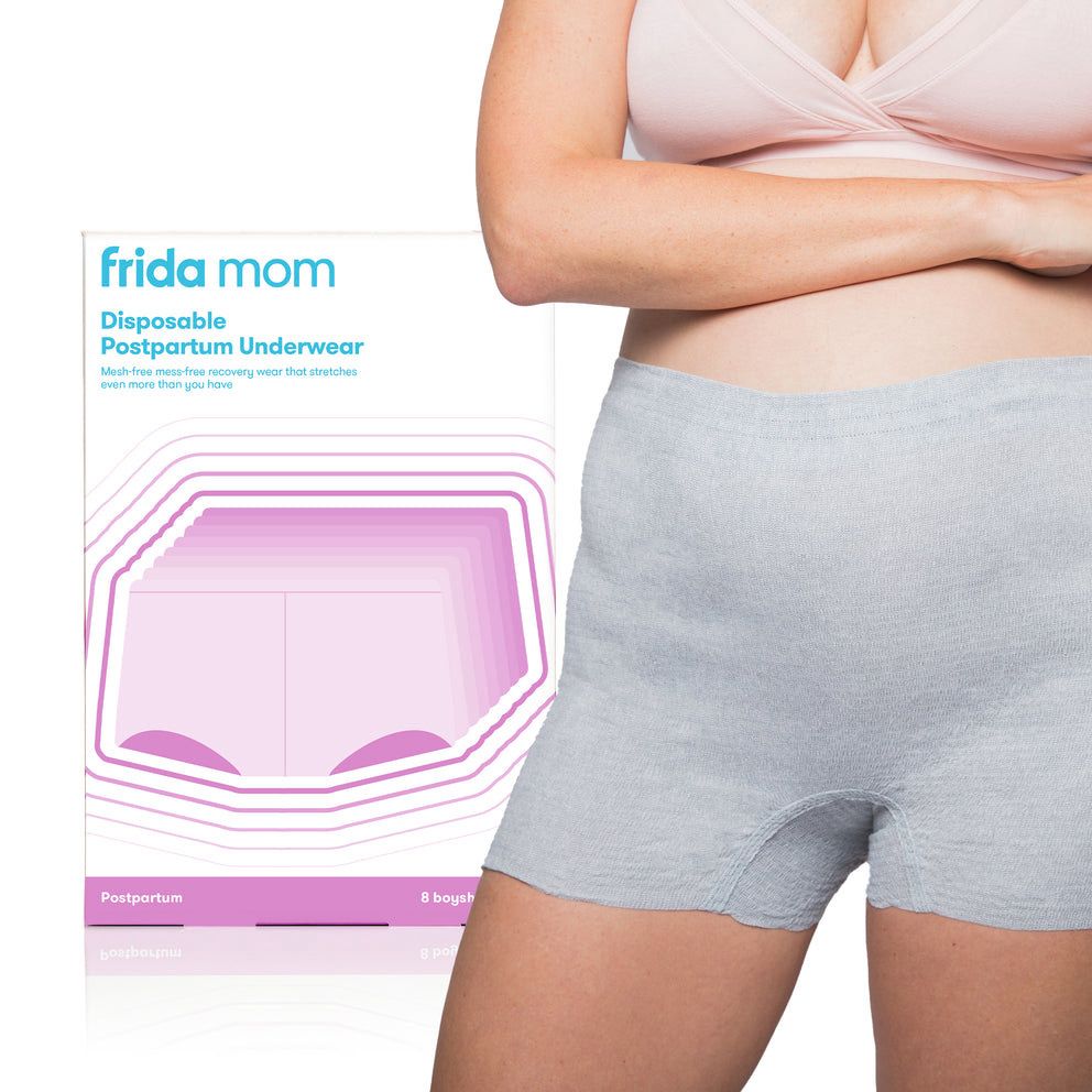 Frida Mom Boyshort Disposable Postpartum Underwear (8 Pack)
