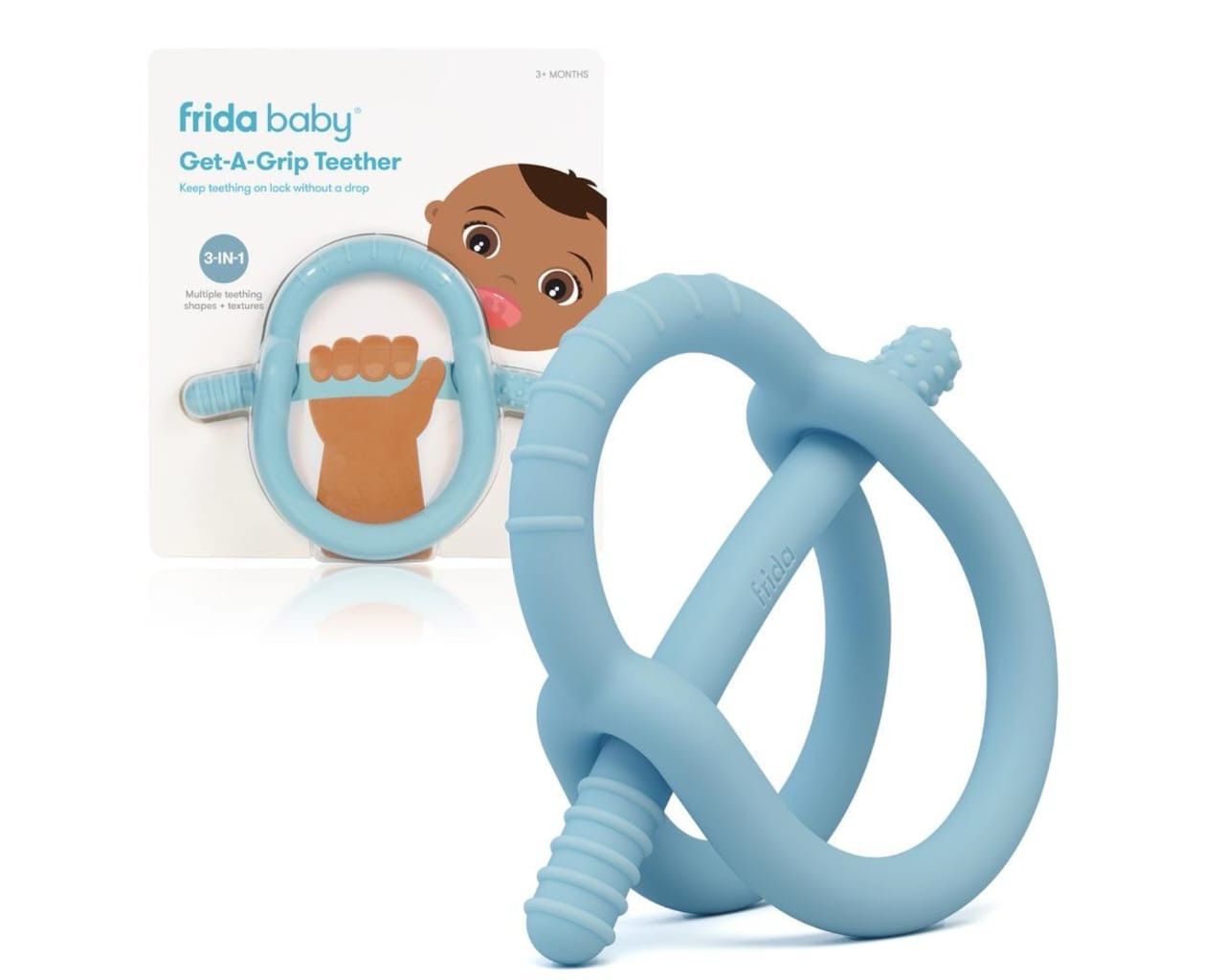 Frida baby Get-A-Grip Teether | Blue