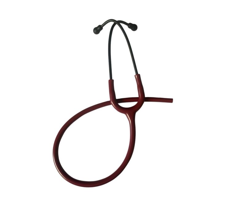 Classic Stethoscope Tubing Replacement- Burgundy With Black Coat