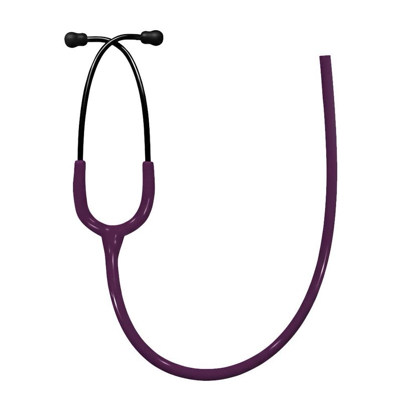 Classic Stethoscope Tubing Replacement- Plum with Black Coat