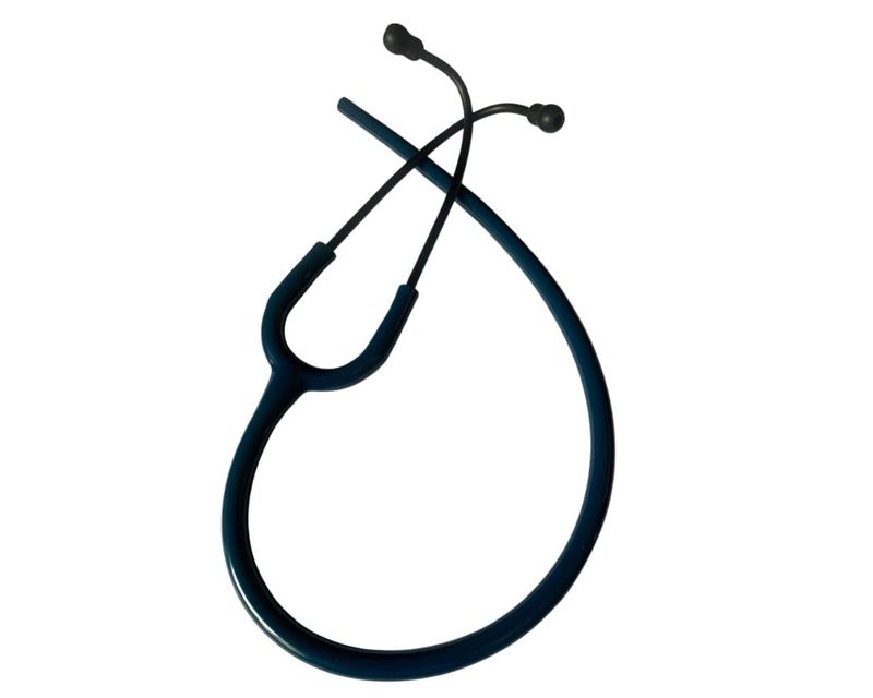 Classic Stethoscope Tubing Replacement- Caribbean Blue With Black Coat